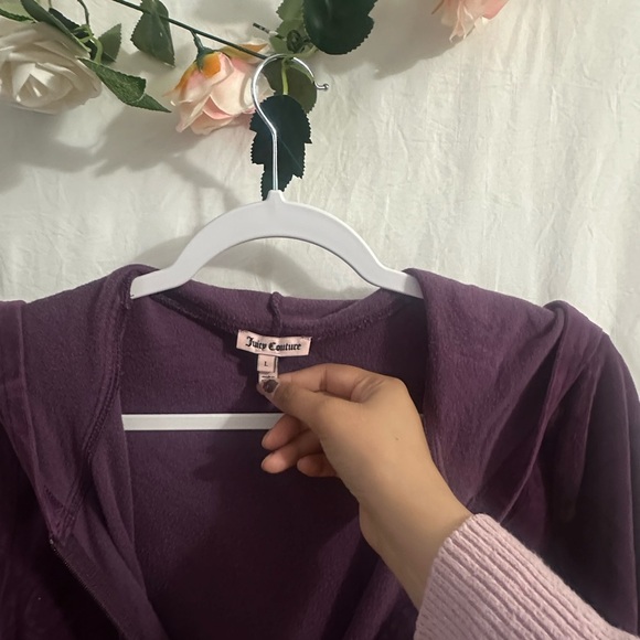 Y2K Juicy Couture Purple Women's Full Zip - Picture 4 of 4